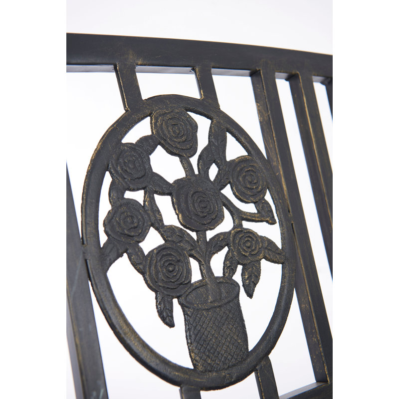 Justyn Steel Outdoor Bench