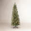 Lighted Artificial Pine Christmas Tree-496318579