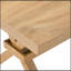 Table de salle à manger moderne et minimaliste en MDF avec support en X pour 6 à 8 personnes et utilisation polyvalente dans divers espaces-275664552