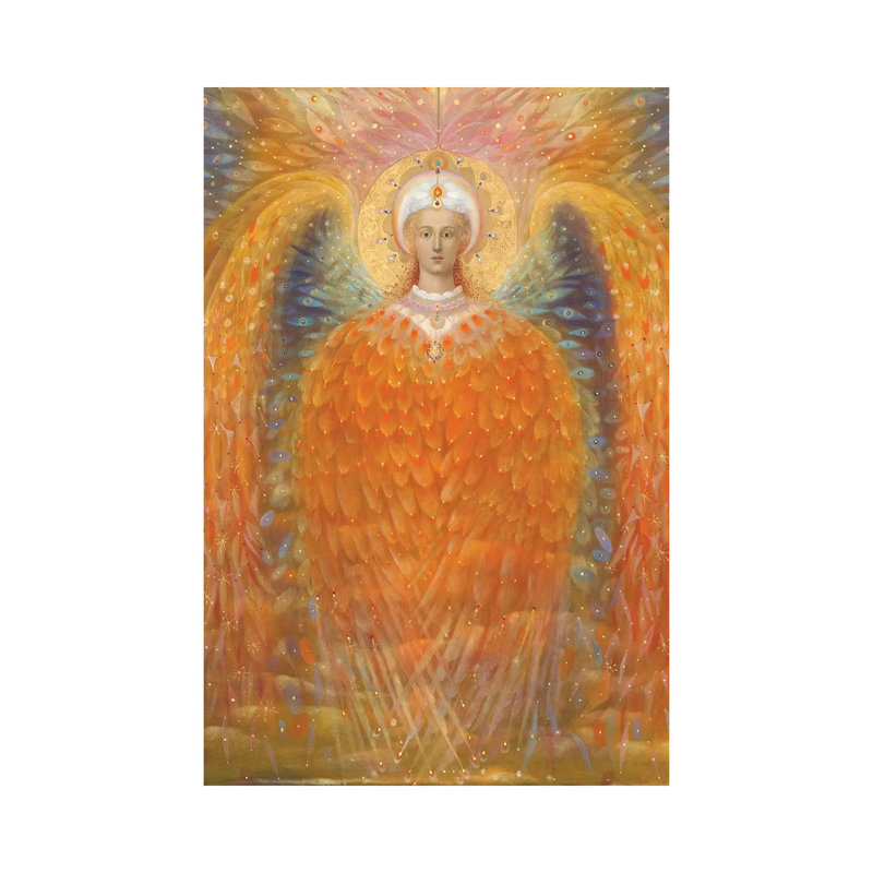 The Angel Of Justice by Annael Anelia Pavlova - Wrapped Canvas Print