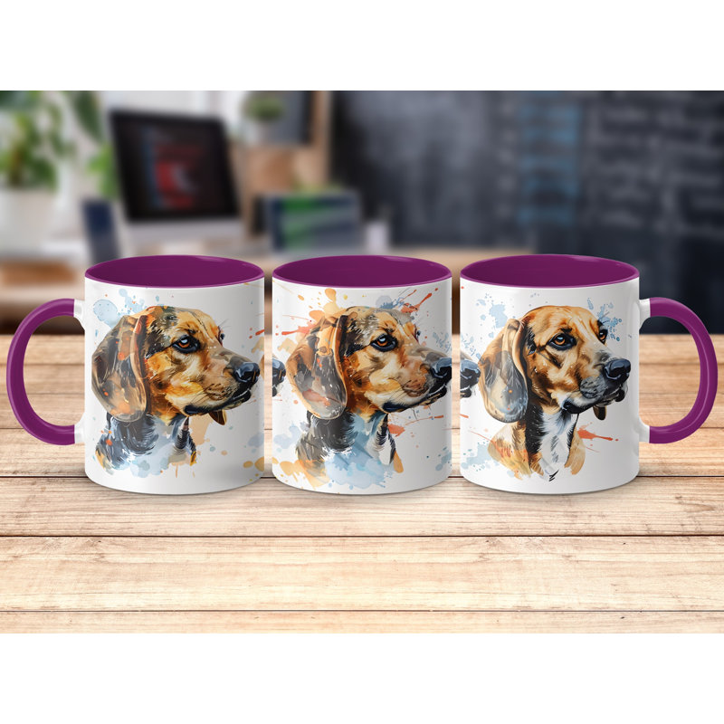 Mug, 2, Purple