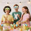 Easter Glasses, 24pcs Easter Funny Glasses Easter Bunny Paper Glasses