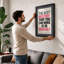 Invest in Yourself Typography - Framed Print-646296873-646296918
