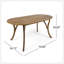 Acacia Wood 70" Dining Table-1441259931