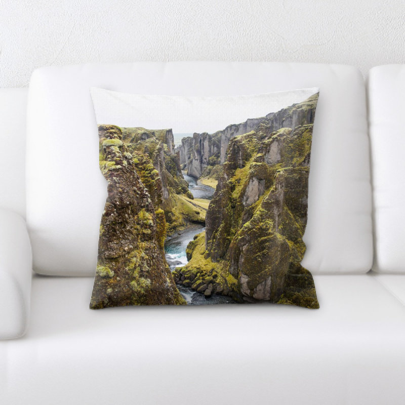 Coussin décoratif à assiettes tectonic