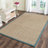 Auckland Natural/Light Blue Rug-616140235