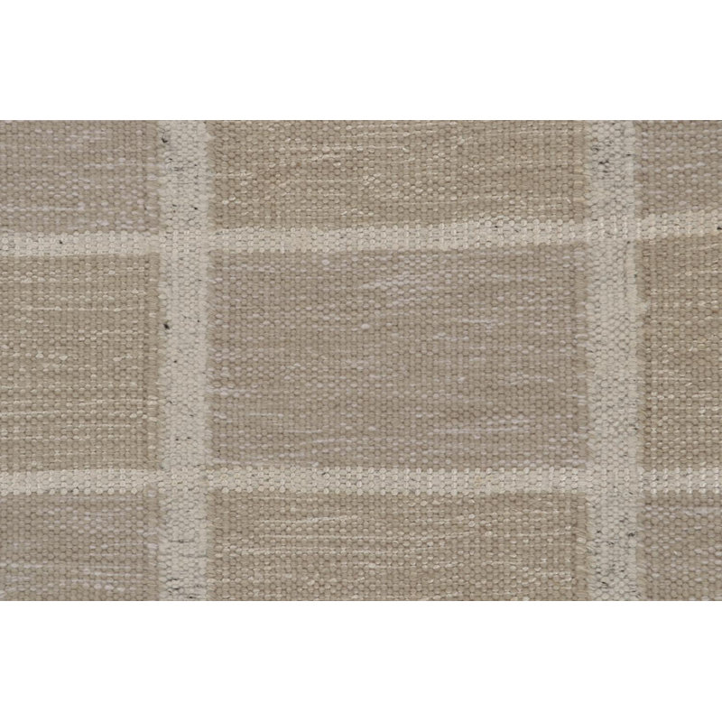 Scandinavian Wool Geometric Area Rug, Rectangle 12' x 16'
