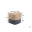 Arkose 44cm Wide Square Pouf Ottoman-865215066
