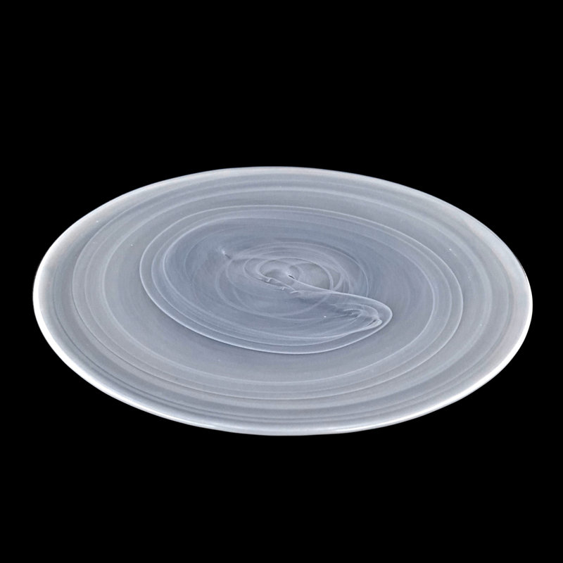 Nuage 11" Dinner Plate, Gray