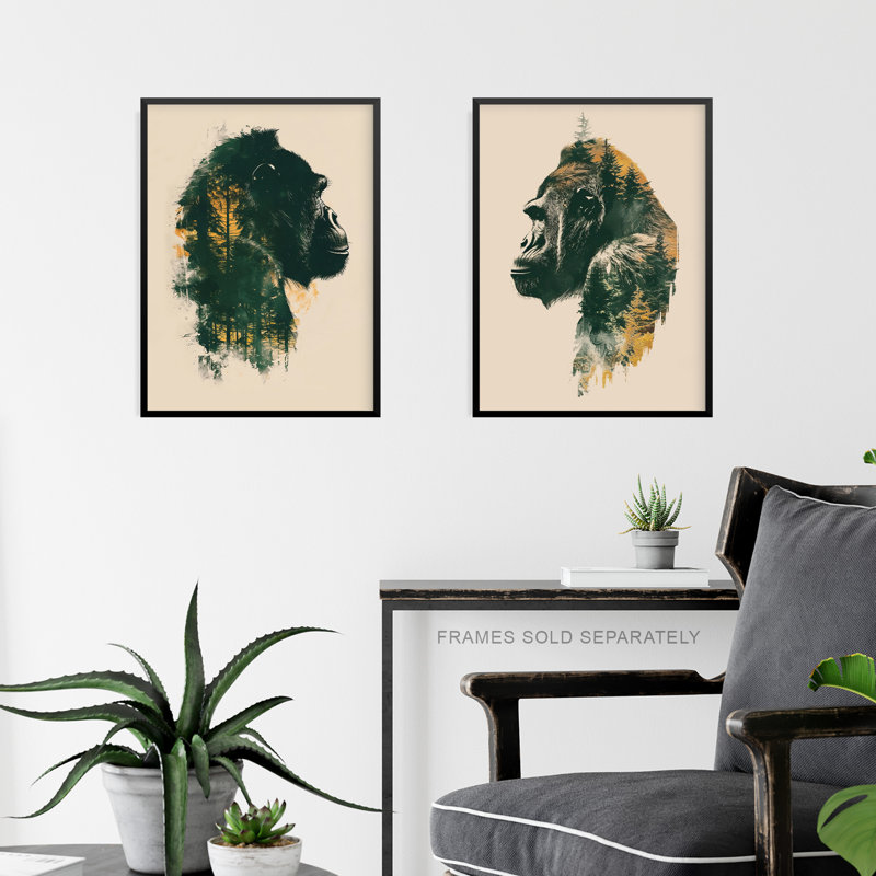 No Frame Print, 29.7cm H x 21cm W