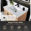 Meuble-lavabo simple 36 po avec miroir Cicero