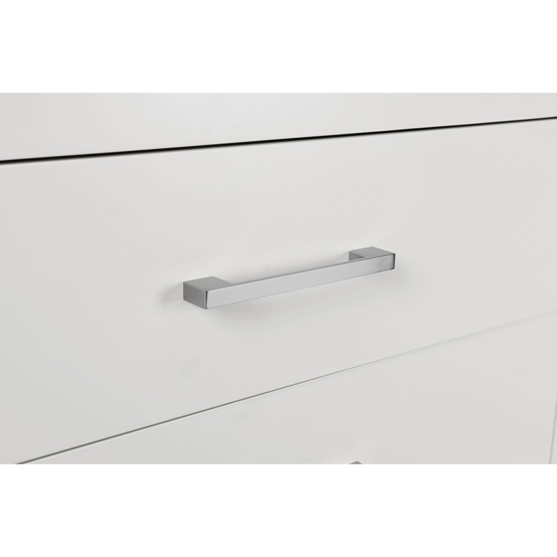 Commode de chambre 5 tiroirs Polk, White