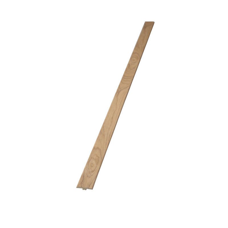Vinyle Moulure en T de 0,28 po d'épaisseur 1,77 po de largeur et de 94,5 po de longueur, Hickory d'Amérique