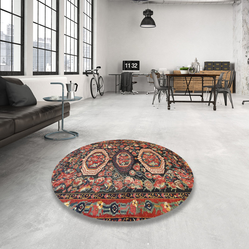 Oriental Indoor Rug, Round 6'