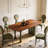 French Retro Green Dining Table