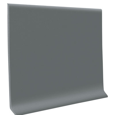 Vinyle: base murale amande de 0,08 po d'épaisseur x 48 po de largeur x 4 po de longueur