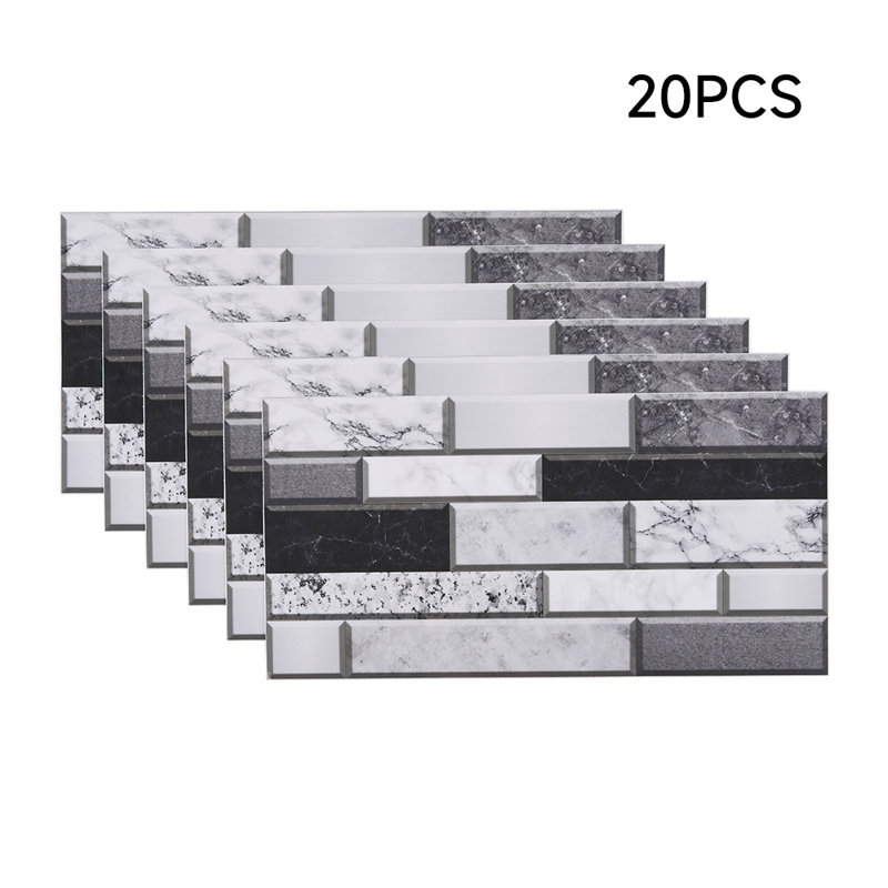 No Subject Wall Decals, Black/Grey/White