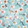 Sakura Seamless Pattern by Evdakovka - Wrapped Canvas Print