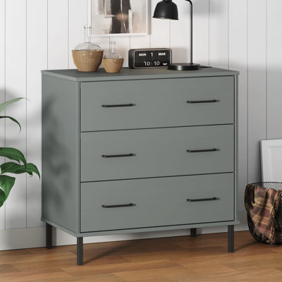Keerti 77cm Solid Wood Sideboard