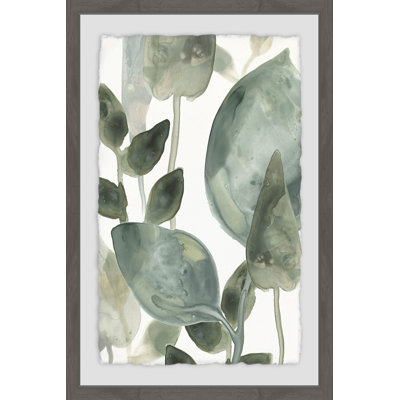 " Water Leaves II " Painting Print
