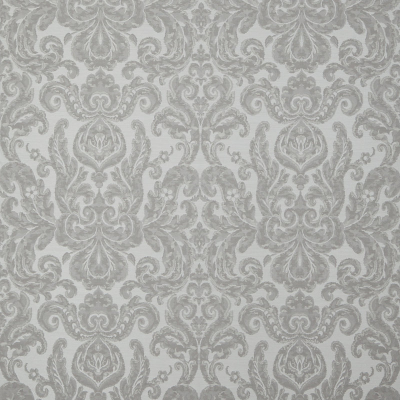 Brocatello Nuovo Fabric, Silver