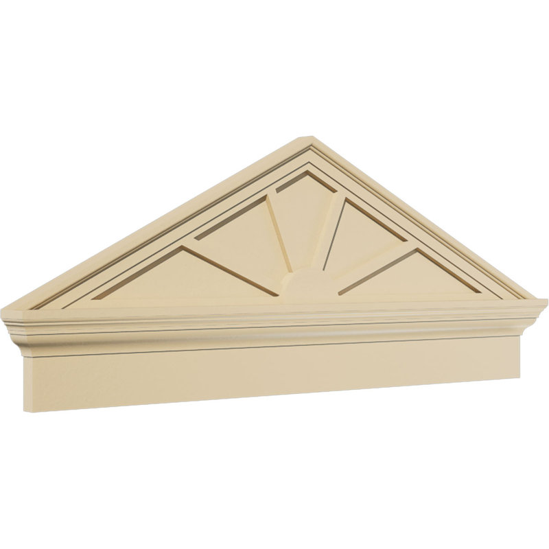 Fronton en uréthane Signature, 42 po x 17,375 po x 2,75 po, Combinaison, 4 rayons