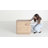 Lucie Two Drawer Nightstand In Buff Cream