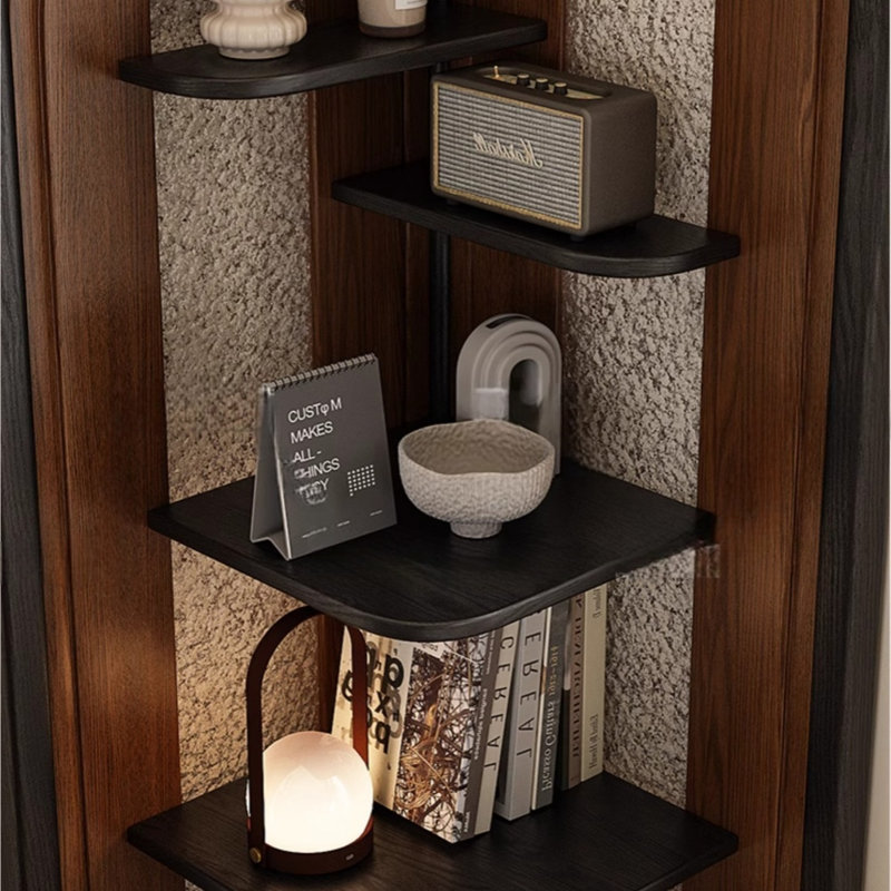 Simple Solid Wood Multi-layer Display Cabinet