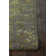 Tapis capitonné à la main Knightsville Authentic fabriqué à la main gris, vert et marron abstrait laine et tapis de viscose