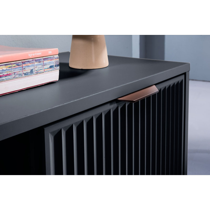 135 cm W Chest of 3 Drawers, Indigo