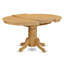 Ensemble de table de cuisine moderne 5 pièces comprenant une table ovale en bois avec feuille papillon et 4 chaises parsons en simili cuir vert automne, chêne-421326286-471855476-471855479