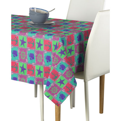 Coreas Nautical Patches Multi Tablecloth