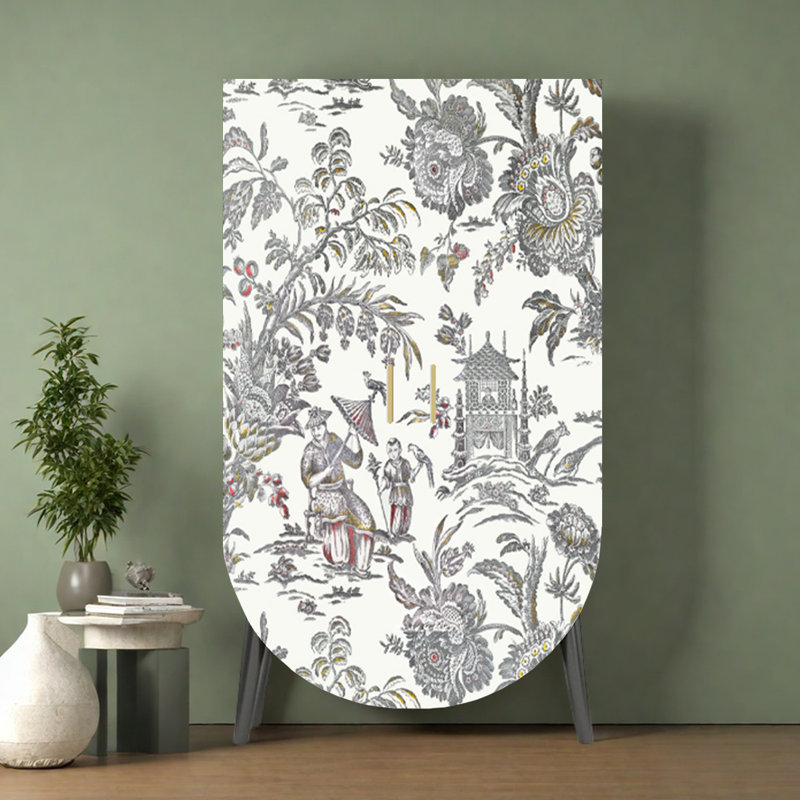 Armoire moderne à double porte minimaliste