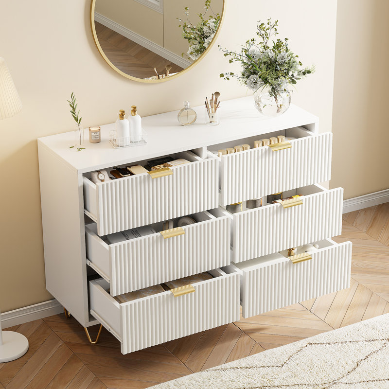 100cm W 6 - Drawer Chest of Drawers