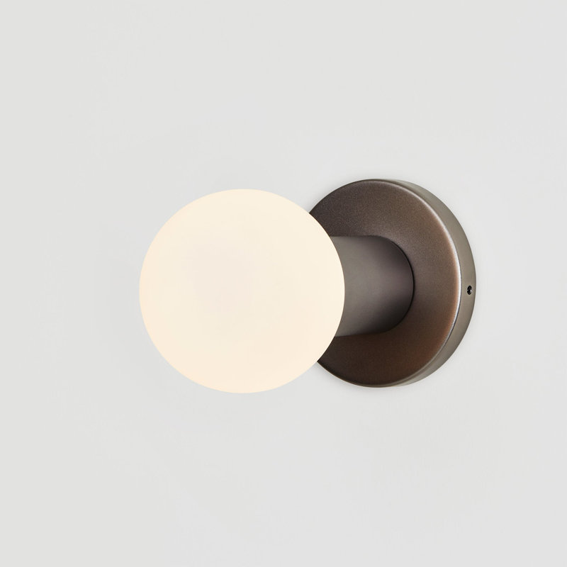 Lochan 1 - Light Flush Mounted Sconce, Graphite