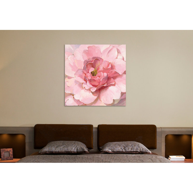 «Blush Peony», toile tendue par Danhui Nai, H 12 po x l 12 po x P 1,5 po