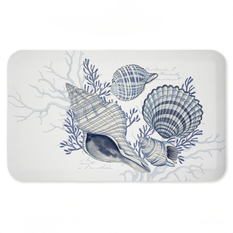 Tapis antidérapant Coastal Chinoiserie