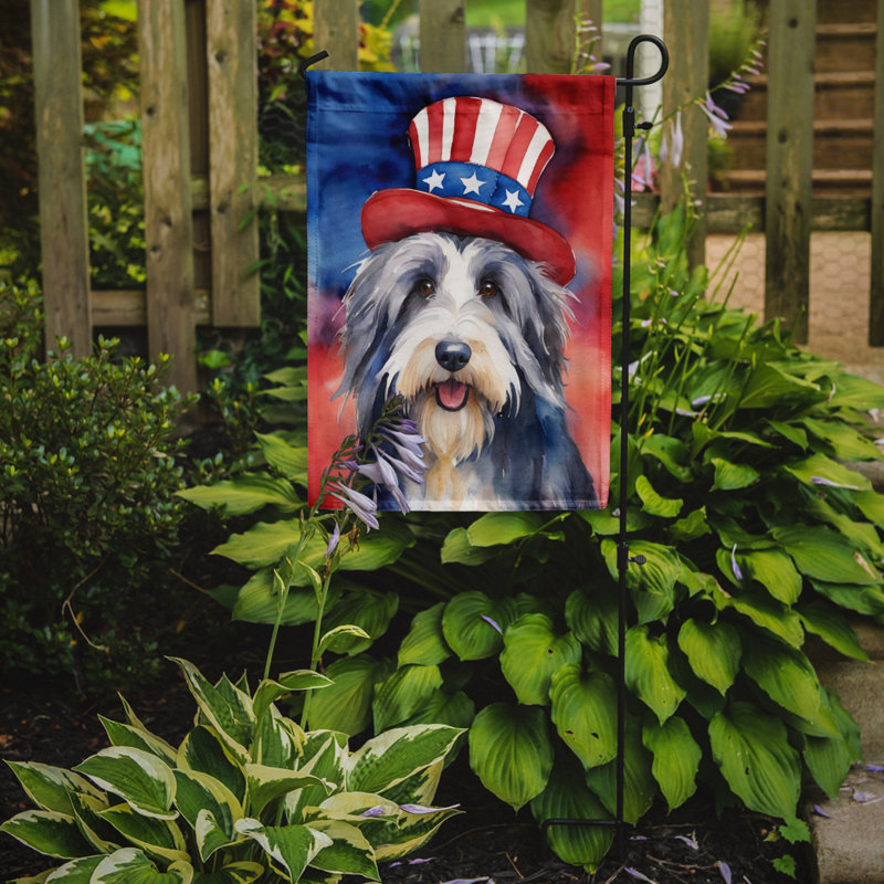 Drapeau patriotique du jardin américain, Colley barbu