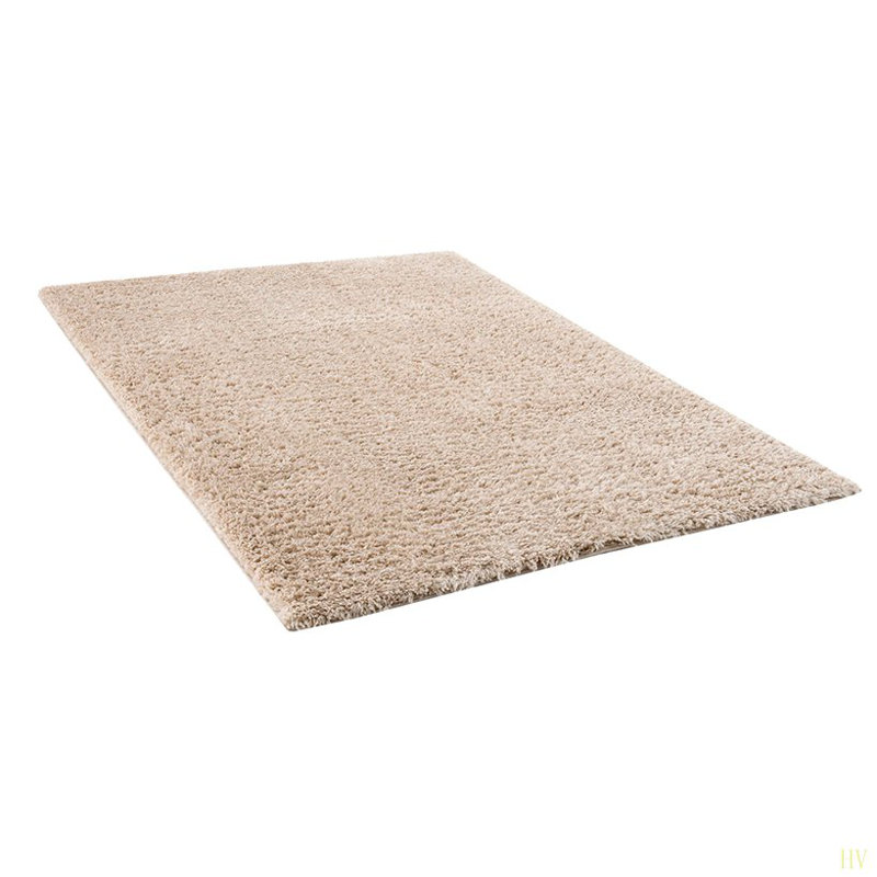  Soft Polyester Shag Area Rug, Rectangle 5'3" x 7'