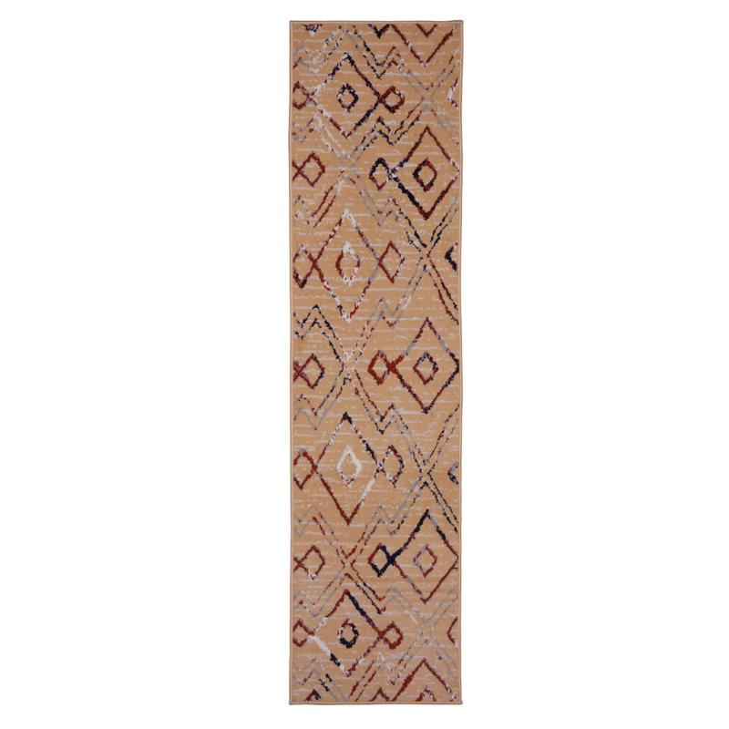 Willene Geometric Indoor Rug, Runner 2' x 8'