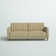 Perdue 81.5" Velvet Square Arm Convertible Sofa