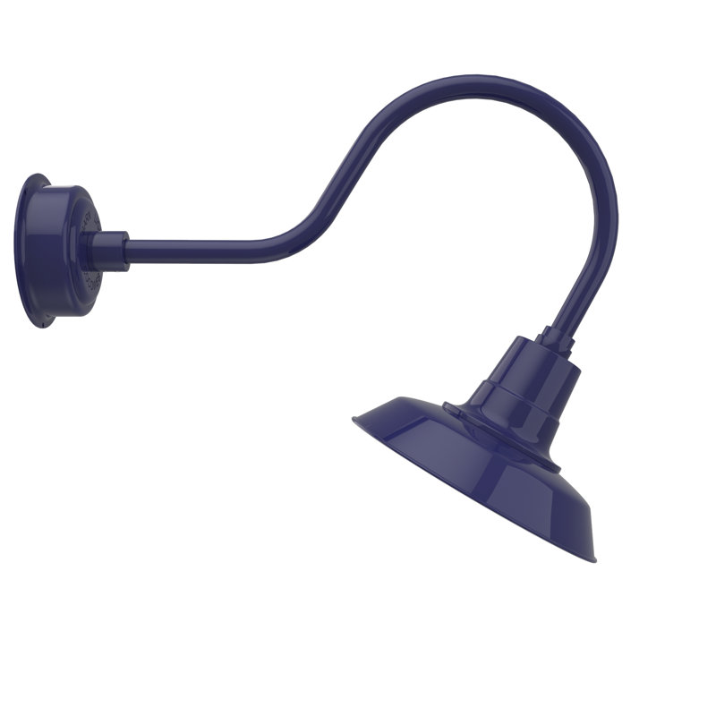 Haleigh LED Wall Light, 14" H x 12" W x 25" D, Cobalt Blue
