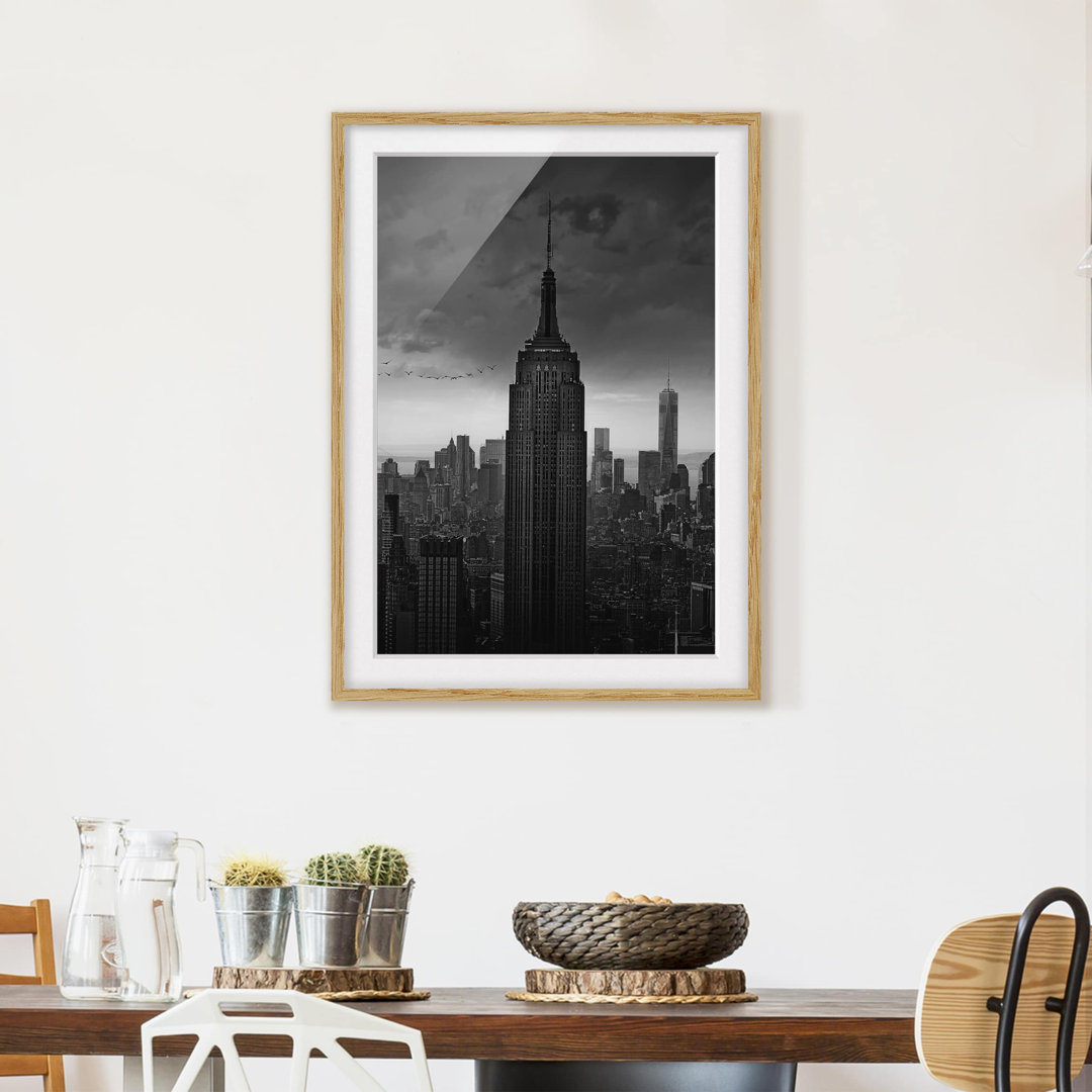 Gerahmtes Poster New York Rockefeller View