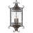 Casa 3-Light Hanging Outdoor Lantern with Hand Forged Scrolling