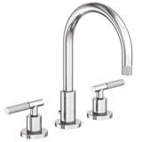 Muncy Widespread Bathroom Faucet with Drain Assembly
