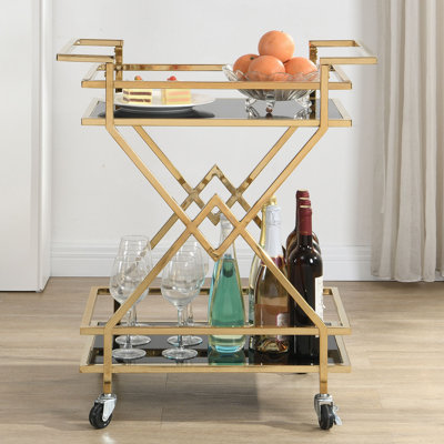 Steel Bar Cart