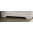 22"W White 2-Drawer Nightstand Bedside Table With USB Charging  Ports-166237958