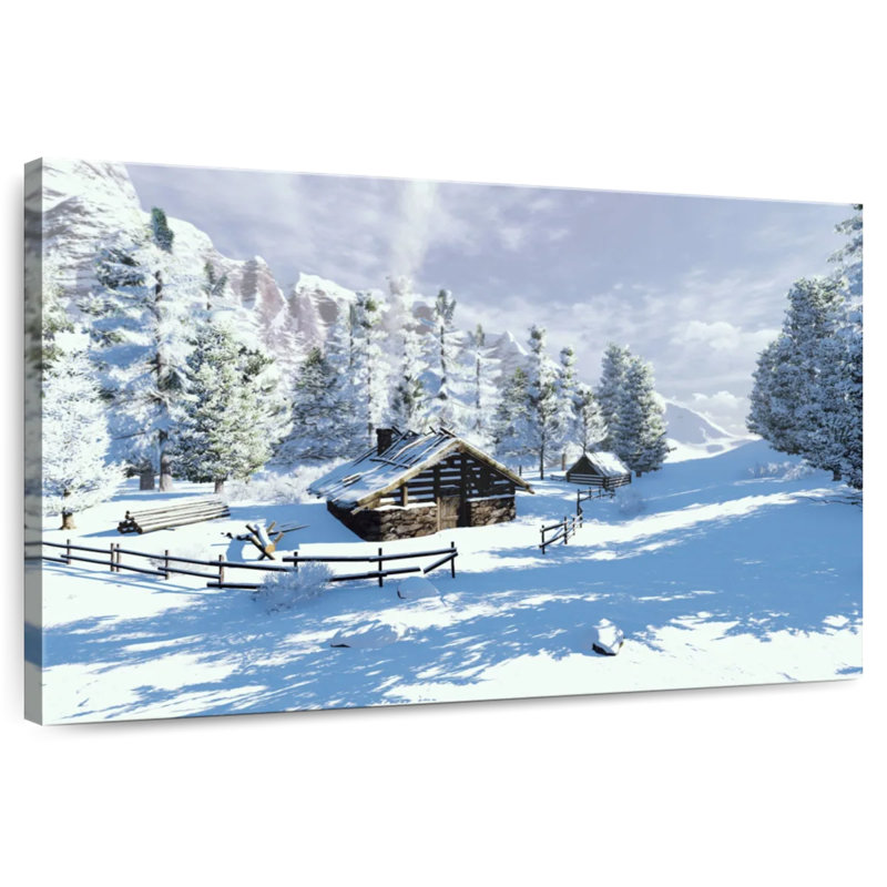 Chalet d'hiver confortable Alvord, H 30 po x l 45 po