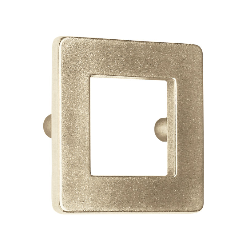 Fairmont Novelty Pull, White Bronze Light