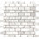 Carrara 1" x 2" Marble Brick Joint Mosaic Wall Tile